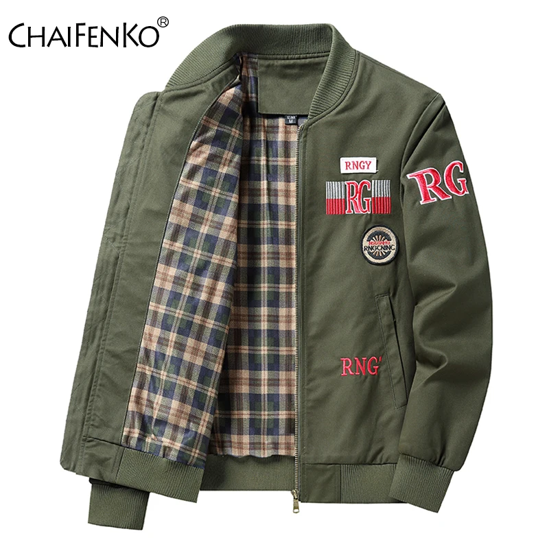 

Autumn Winter Men Fashion Baseball Collar Tops New Casual Versatile Comfort Coats Outdoors Loose Breathable Solid Jacket Men