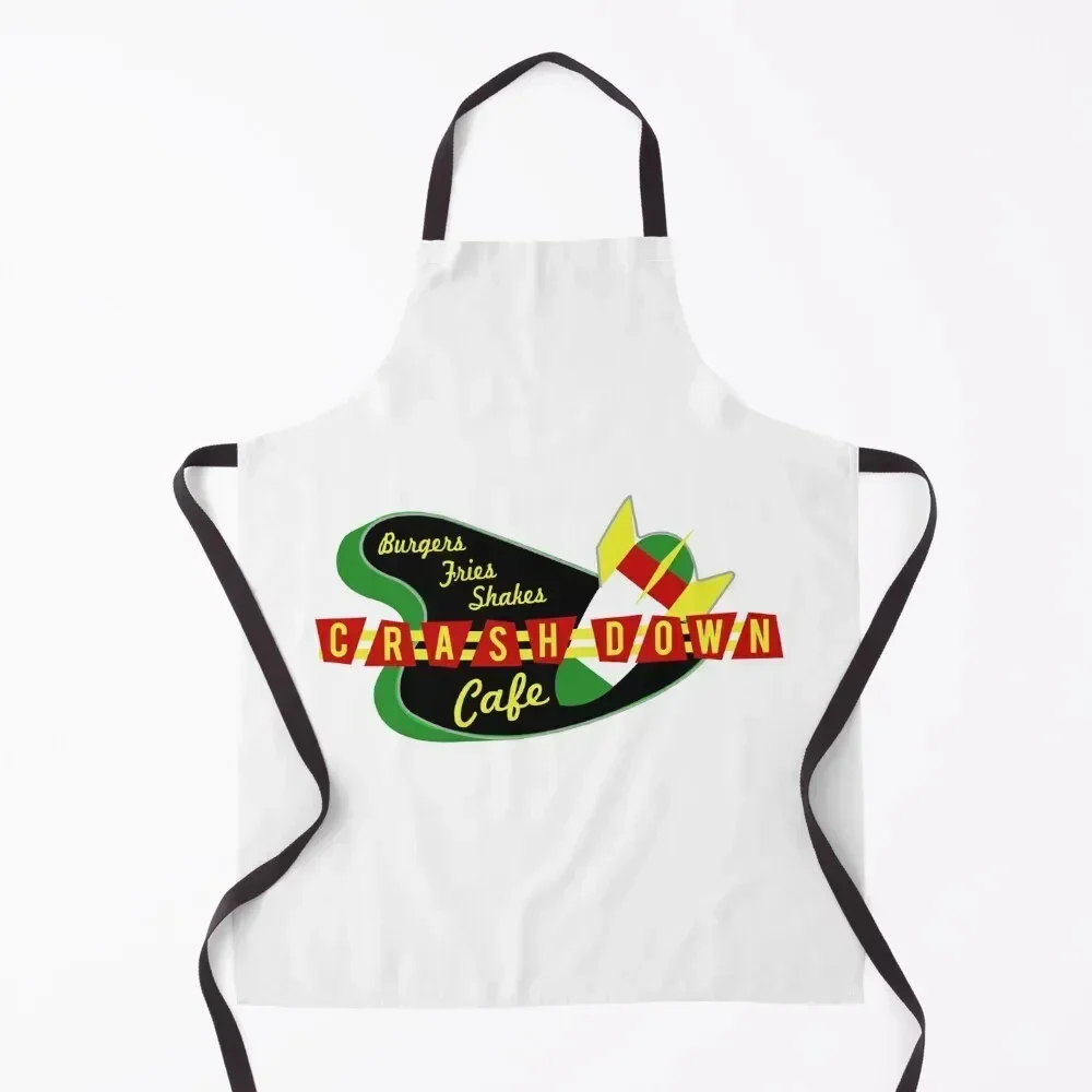 

Crashdown Cafe Apron Chef Accessory Cute Kitchen Accessories Woman Work Chef Uniform Woman Apron