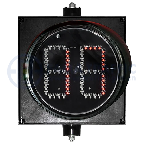 Led Traffic Signal Light 300mm Two-digit Bi-color LED Countdown Meter IP65 Road Traffic Light