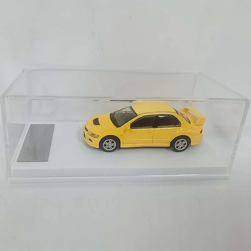 LMLF-Racing Sports Model Car Collection, 1: 64 Evolution, Diecast Car, Amarelo