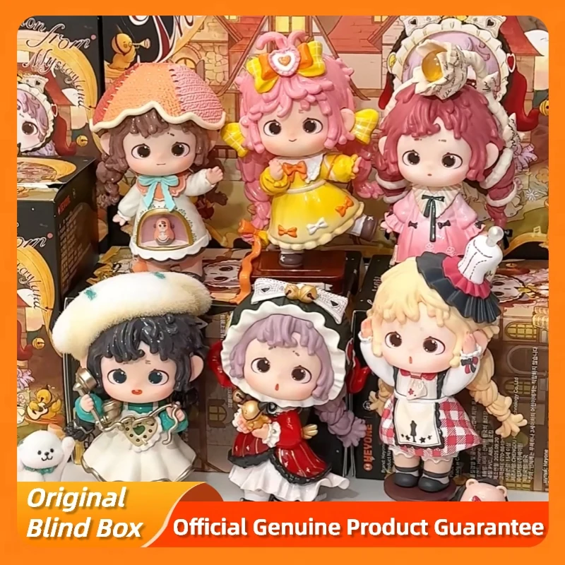 

Натуральное приглашение Furfur V6 из серии Mysteryland, слепая коробка, фигурка каваи, кукла, коллекционный орнамент, игрушки, мех, загадочная коробка, подарок