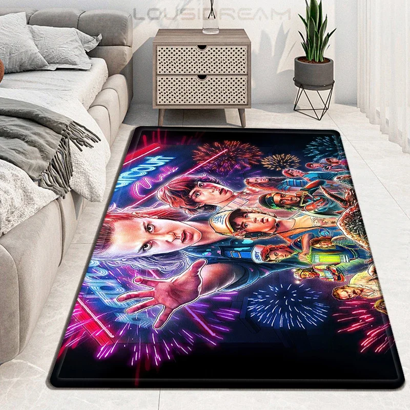 USA TV Stranger Things Terror Carpet Kitchen Mat Entrance Doormat Bedroom Floor Decoration Living Room Bathroom Anti-slip Rugs