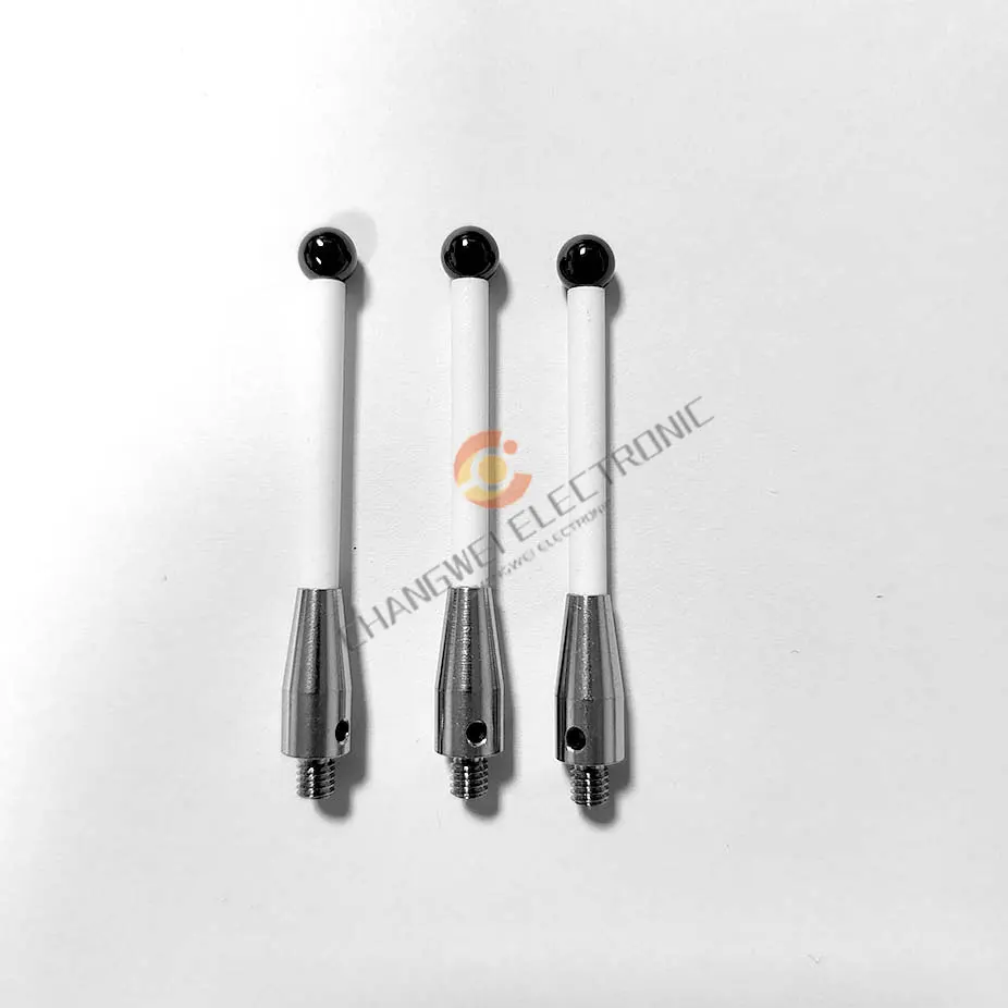 High-precision 0.001 general-purpose optical edge finder center rod 3coordinate ceramic rod probe replaces Renishaw M4 ruby head