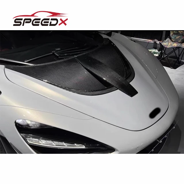 Carbon Hood for McLaren 720s Upgrade Novitec Carbon Fiber Hood Body Kit McLaren 720s Engine Hood