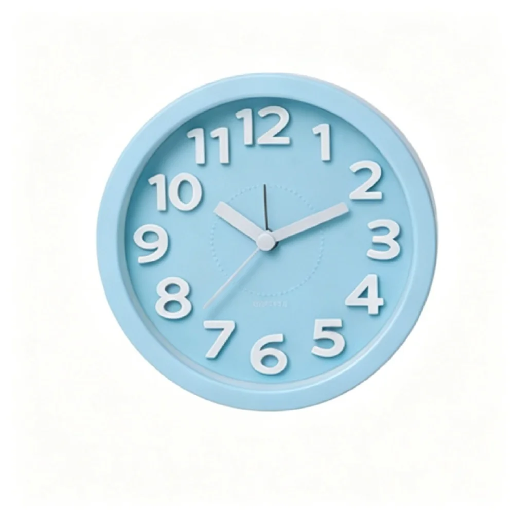 Large-Digit Alarm Clock for Students with Silent Quartz Movement Precise Timekeeping Adjustable Alarm and ABS Housing