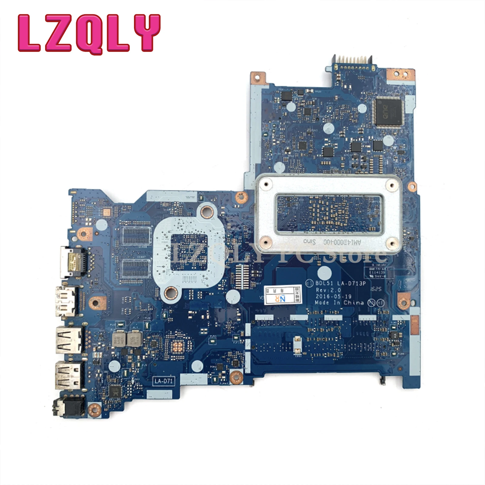 LZQLY LA-D713P 854958-601 854958-501 854958-001 854957-001 Main Board For HP 15-BA 15Z-BA Laptop Motherboard A10-9600P CPU