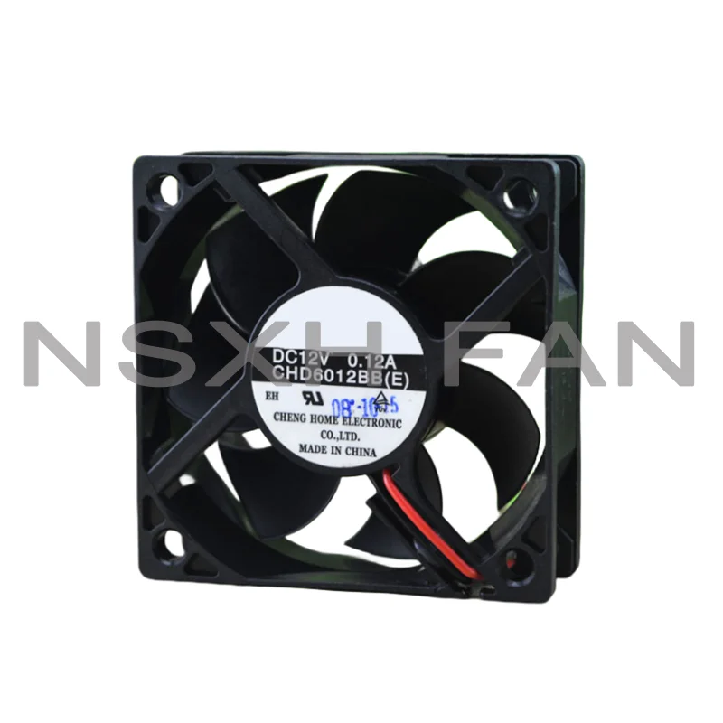 ORIGINAL CHD6012BB 12V 0.12A 6CM 6020 2WIRES COOLING FAN