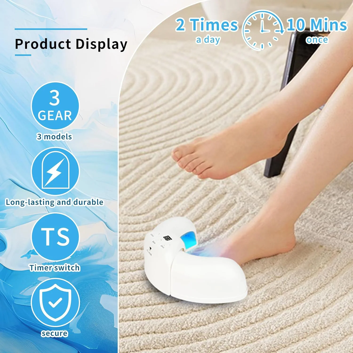 جهاز ليزر للأظافر الفطرية المنزلية أظافر القدم أظافر مضاد للعدوى الفطري الداحس فطار أظافر نام