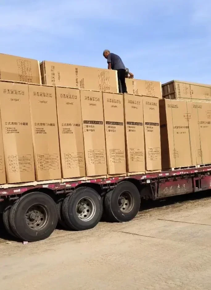 Hot sales One, two, three doors supermarket glass door beverage display refrigerator cooler