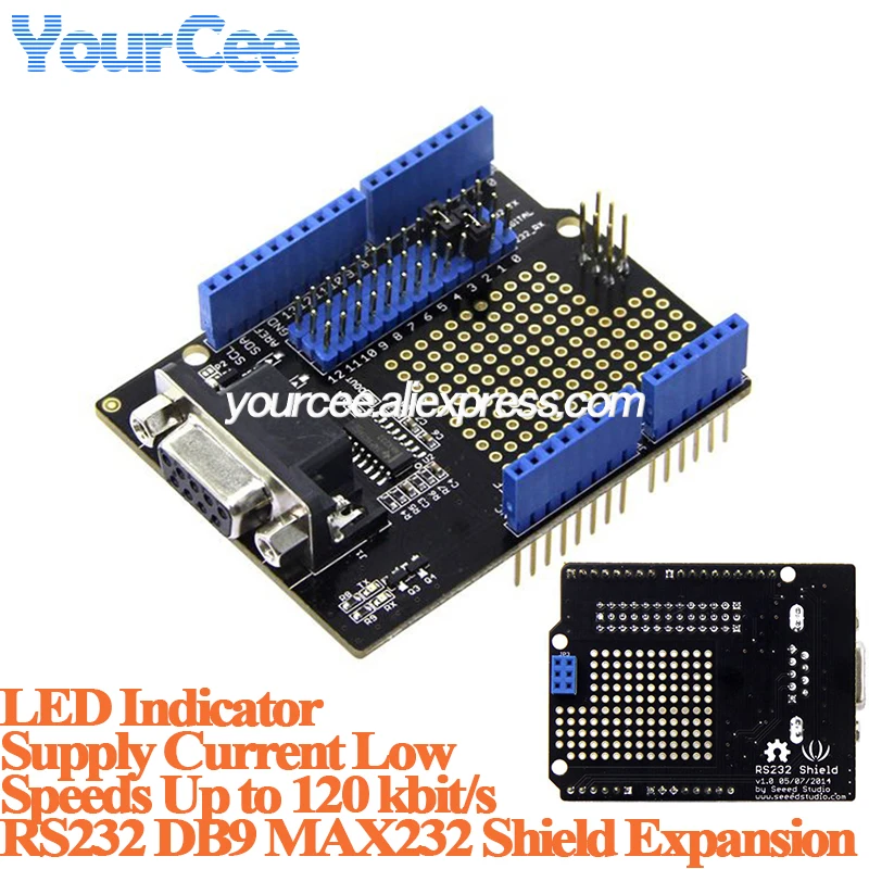 RS232 Shield DB9 MA…