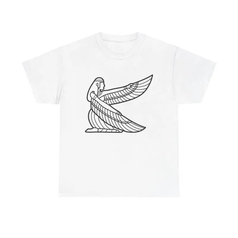Isis Statue T Shirt ancient egypt deity horus spiritual esoteric graphic tee