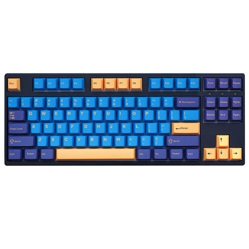 

171 Keys/Set GMK Nautilus Keycaps PBT Double Shot Keycap Cherry Profile Key Caps With ISO Enter 7U Spacebar For EU Layout