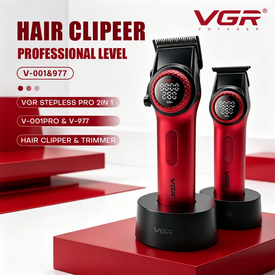 VGR Hair Trimmer Professional Hair Cutting Machine Rechargeable