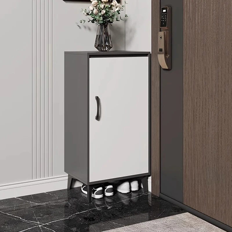 Lemari Cermin Lemari Sepatu Pajangan Rak Pertunjukan Makan Rak Sepatu Kayu Hemat Ruang Kamar Mandi Sapateira Perabotan Rumah