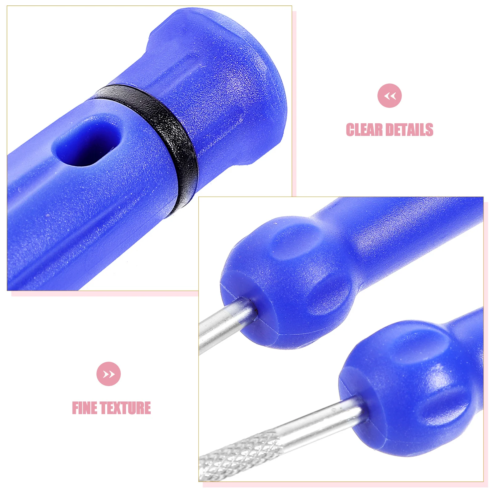 

1Set Tire Valve Core Tool Stable Performance Valve Stem Removal Installation Tire Repair Tool for Cars Motorcycles Bicycles
