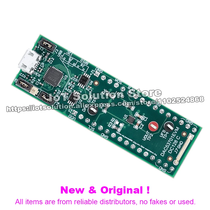 DAC53701EVM DAC53701 evaluation module for 10-bit single-channel voltage-output smart DAC