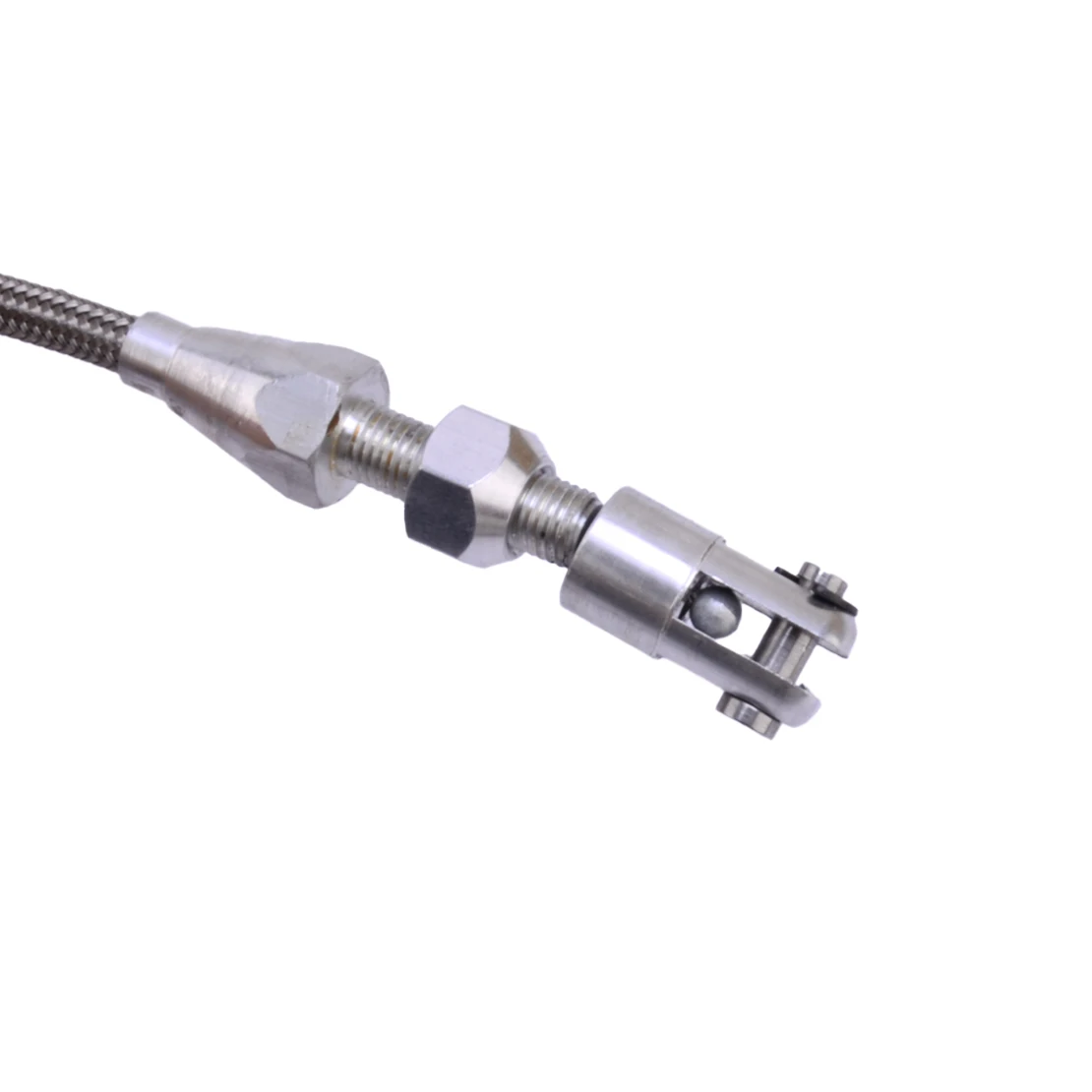 NEW 36" Adjustable Car Throttle Accelerator Cable Stainless Steel Braided Style Universal