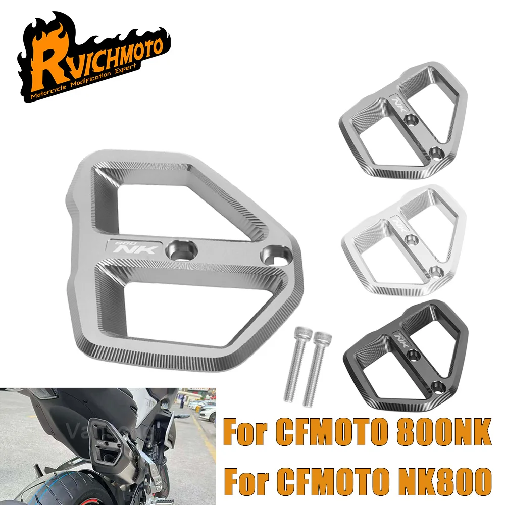 800NK Motorcycle Exhaust Pipe End Decorative Protection Cover For CFMOTO 800NK 800nk 800 NK Aluminum Metal Guard Cap Accessories