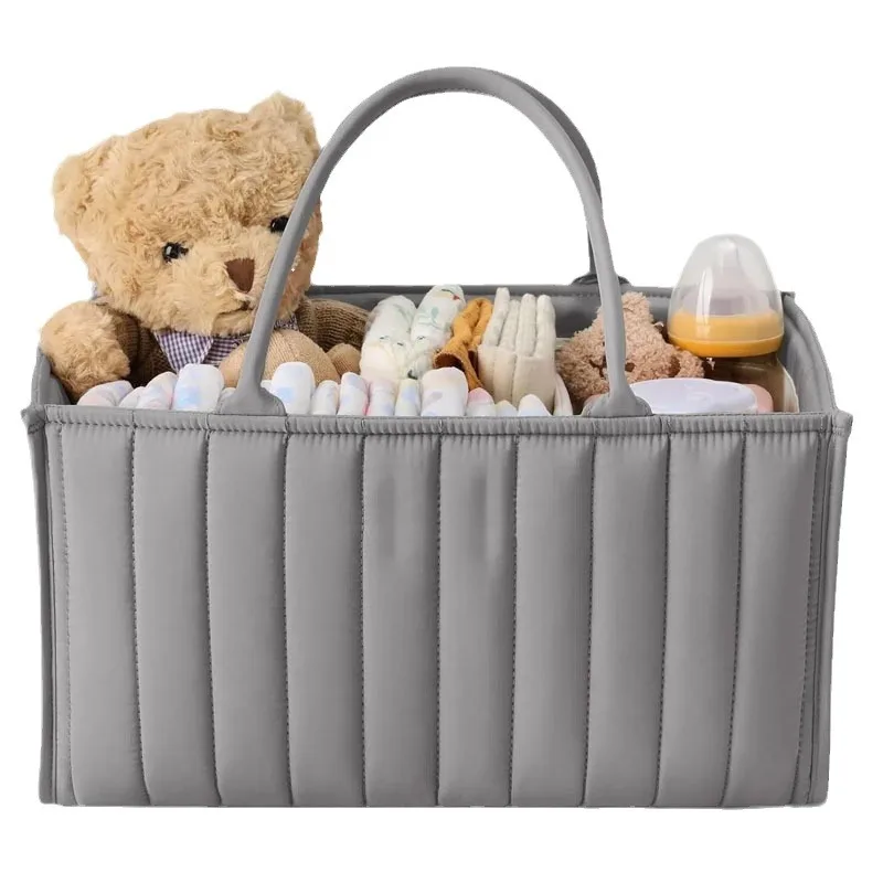 Diaper Bag High Capacity Mommy-bags Folding Baby Nappy Bag Portable Maternity Bag Baby Bottle Organizer for The Baby's Nursery