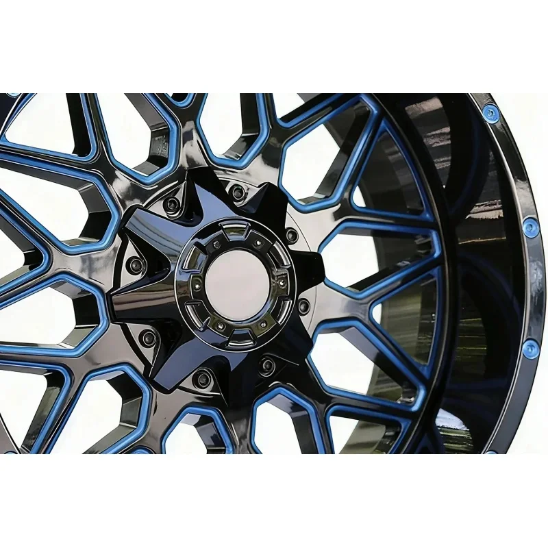 Practical Multi Size Multi PCD Aluminum Alloy Wheel Hubs 18 20 22 Inch for Universal Offroad Pickup SUV