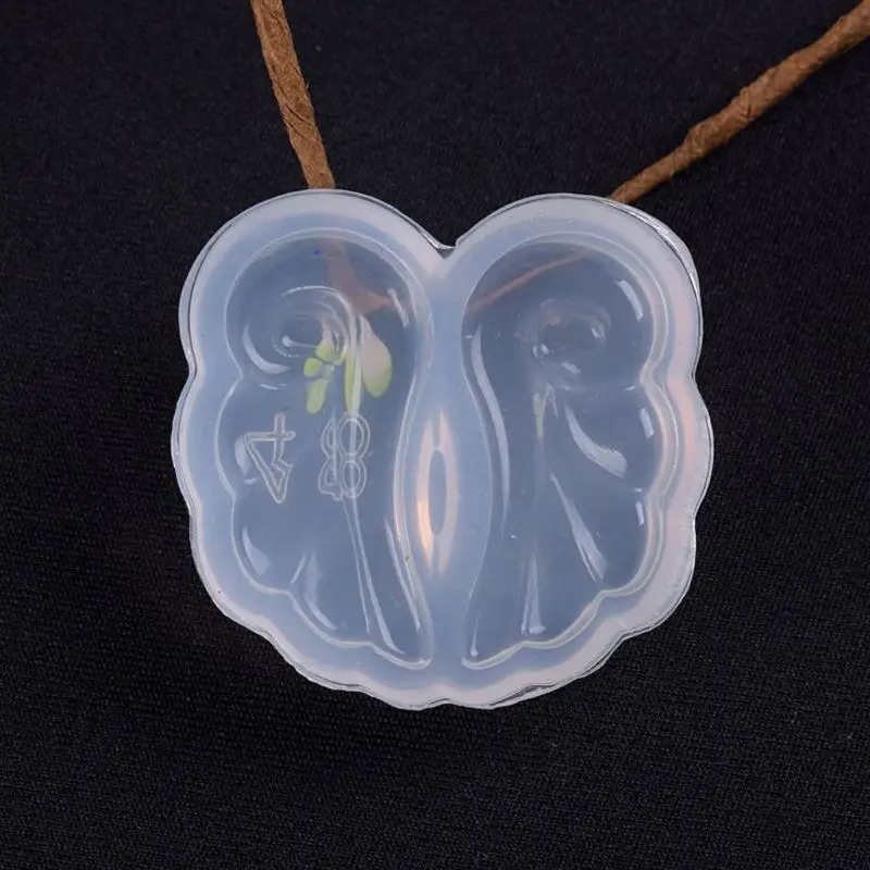 Angel Wing Shaped Silicone Resin Molds Epoxy Resin Casting Mould DIY Decorative Artist Mould for Jewelry Art Craft