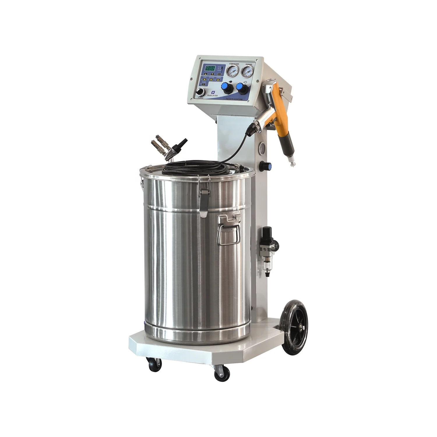 Industrial Intelligent Electrostatic Powder Coating Machine Used Condition Construction Manufacturing Plant Spraying Paint Metal