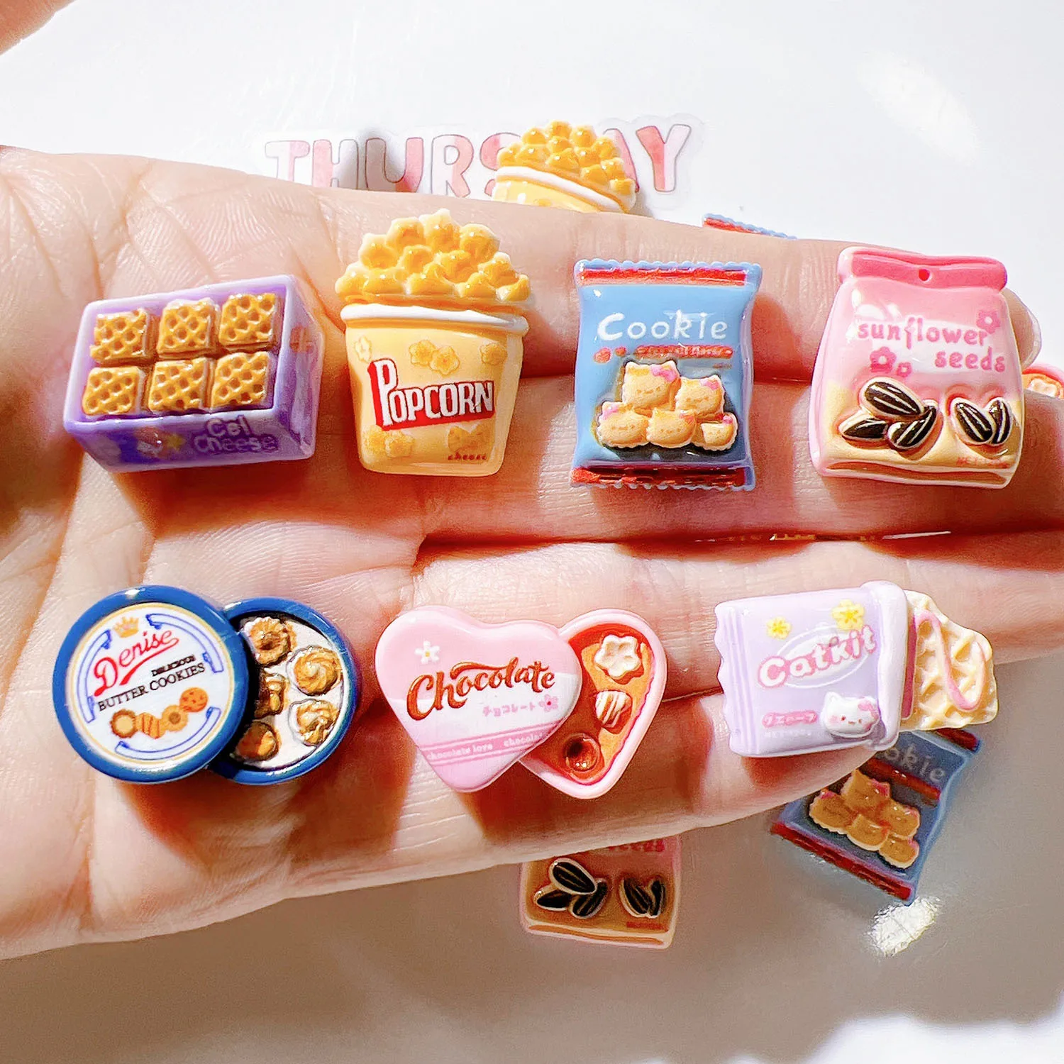 7pcs Refrigerator Magnets, Kawaii Cartoon Food Fridge Magnets, Cute Decorative Magnets Personalized Fridge Magnet Locker Cabinet