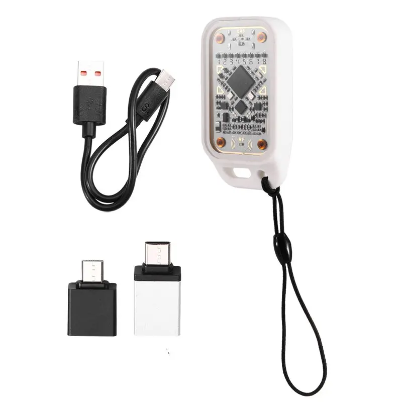 Chameleon V3.0 RFID Smart Chip Emulator Reader Read Write ID IC 125Khz 13.56Mhz Card Smart Tag Copyer Copier Acrylic-【A74Z M