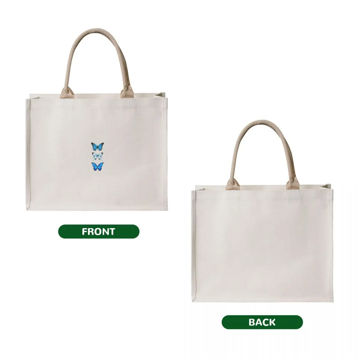 Butterfly Tote Bag tote bag men woman shopping bag hand bags