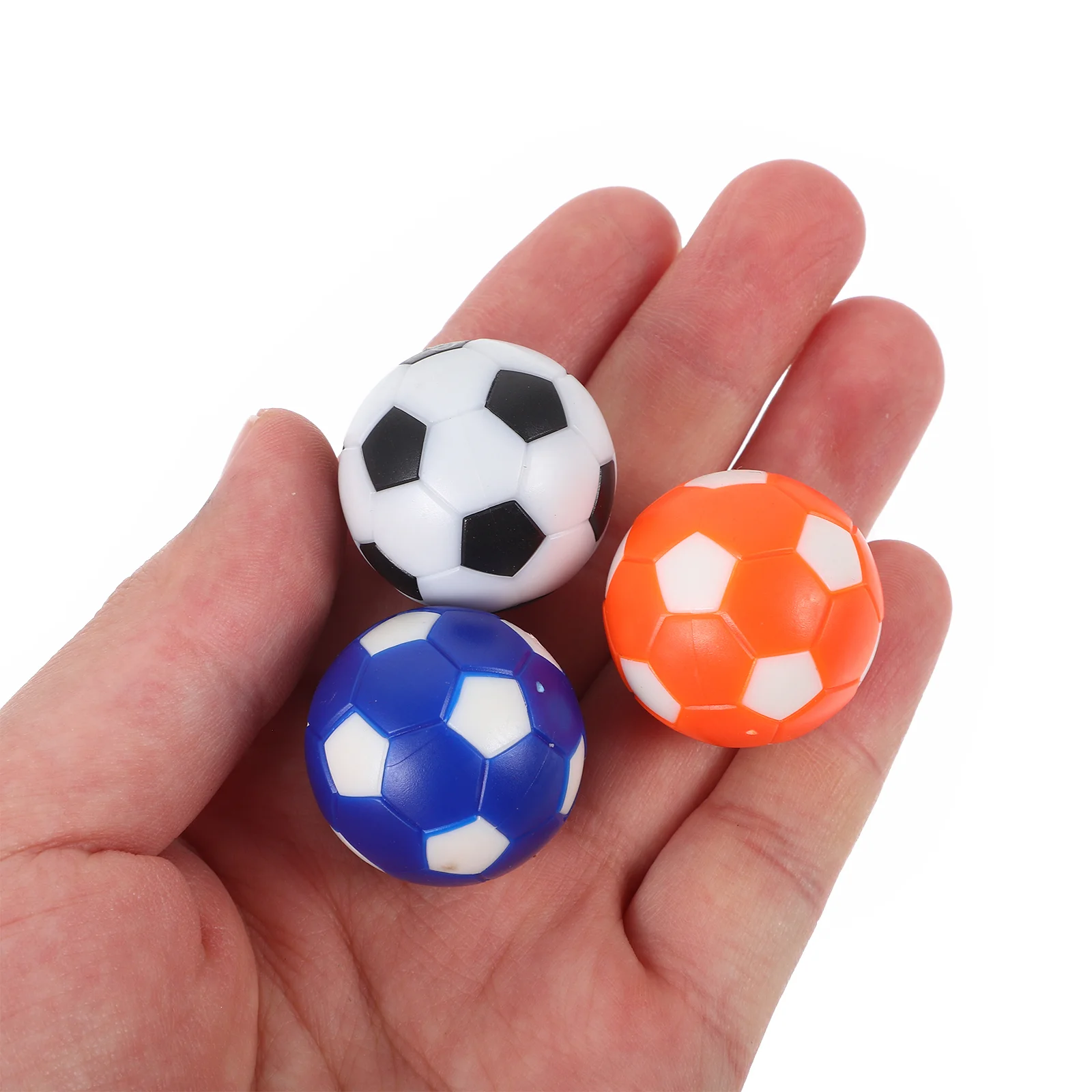 Kinder Mini Tischfußball maschine Zubehör 28mm Farbmodell Tischfußball spiel liefert Fußbälle Fußbälle Schreibtisch neu