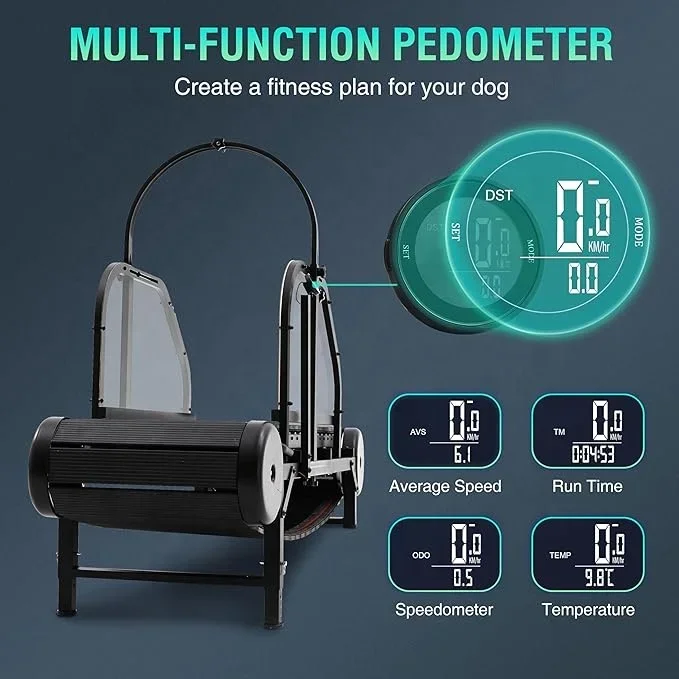 Máquina para correr para perros grandes de primera calidad: molino de listones para cinta de correr para mascotas más vendido para entrenamiento físico