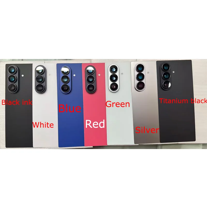 

Корпус AAA +++ Fold7 для Samsung Galaxy Z Fold 7 F966, стеклянная задняя крышка аккумулятора, ремонт, замена задней крышки дверного телефона + объектив камеры