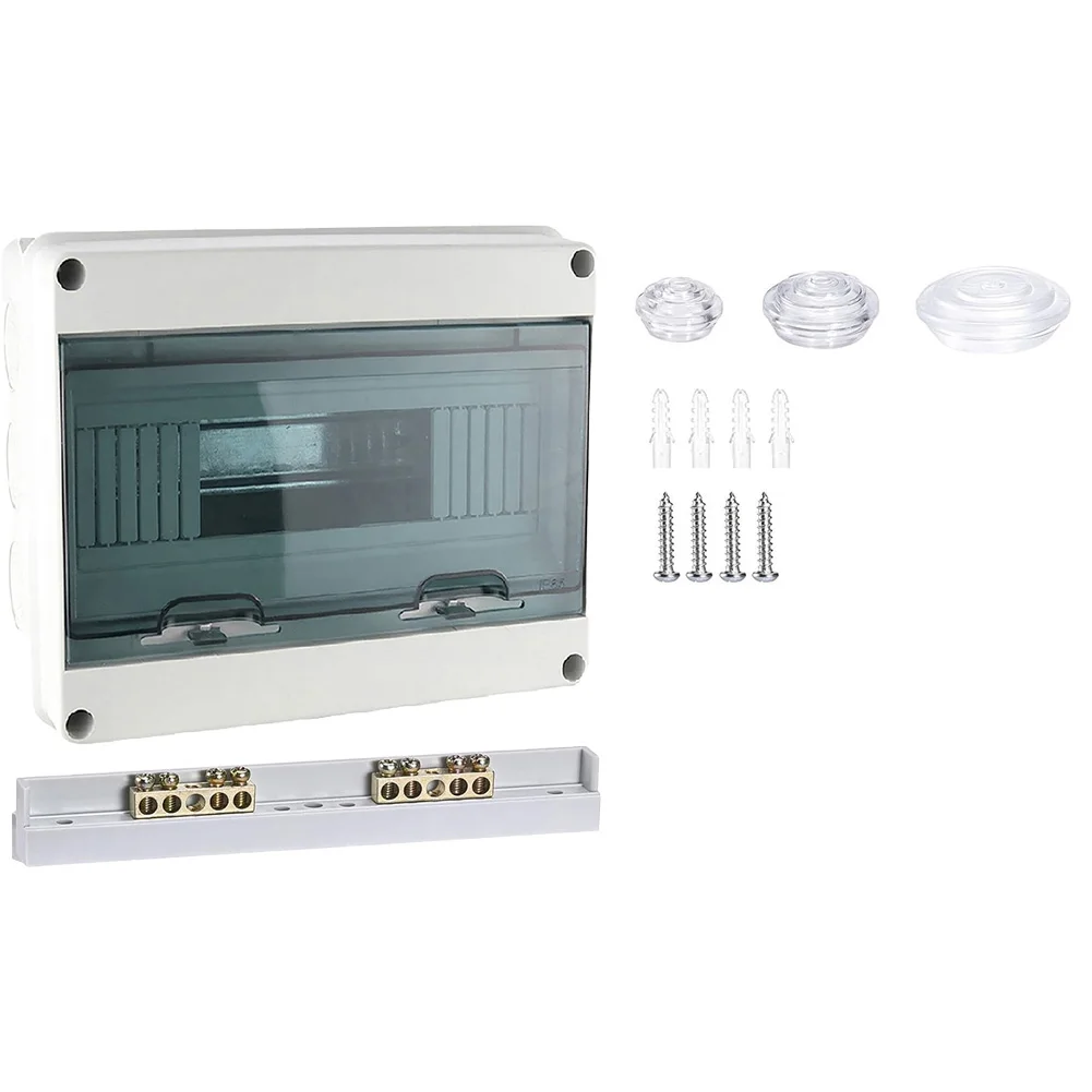 

12-контактный блок предохранителей, распределительная коробка для зарядки аккумулятора, автомобиля, простая установка, высокая проводимость, организованное размещение схемы