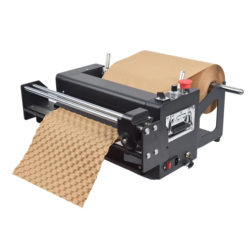 for Professional Manufacturer Invention Automatic Making Pad Cushion Packaging Void Fill Kraft Paper Bubble Wrapping Machine