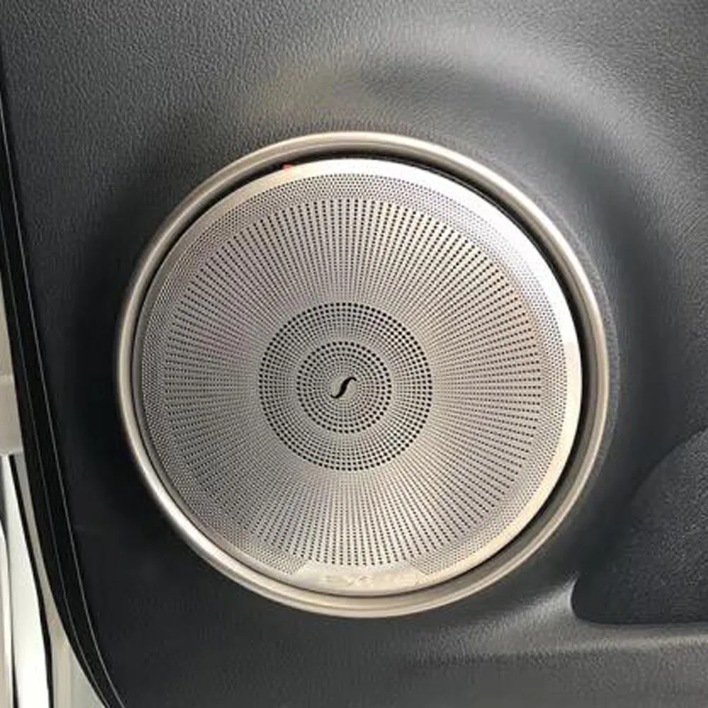 Stainless Steel Inner Door Audio Speaker Panel Cover For Lexus NX 200 200t 300h 2015 2016 2017 2018 2019 2020 2021 Accessories
