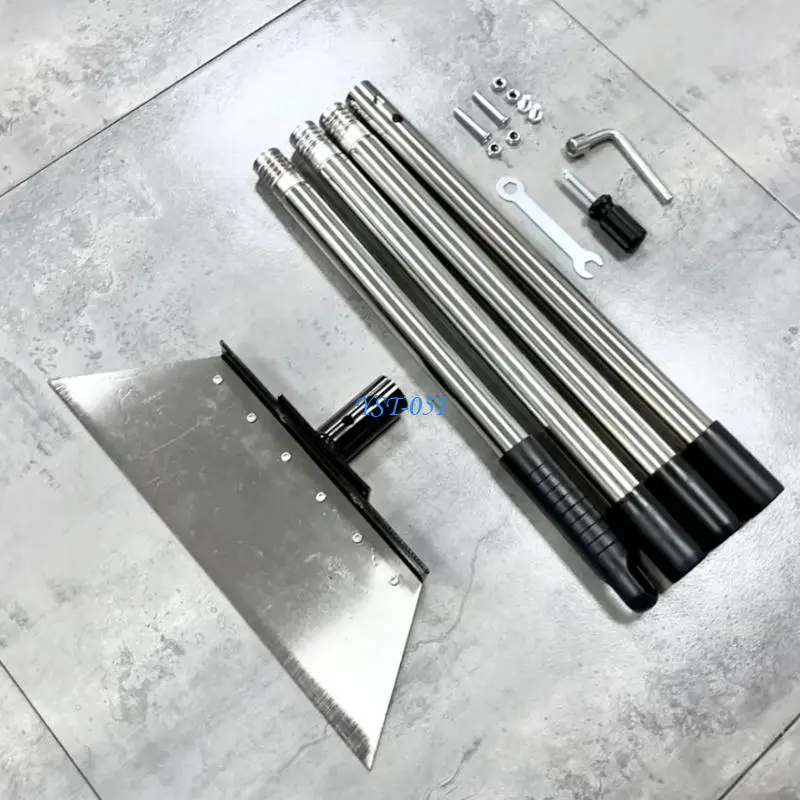 E15A Sturdy Steel Hand Shovel Ice Scraper Optimized For Yard Work Plant Care Winter Maintenance For Homeowners Enthusiasts