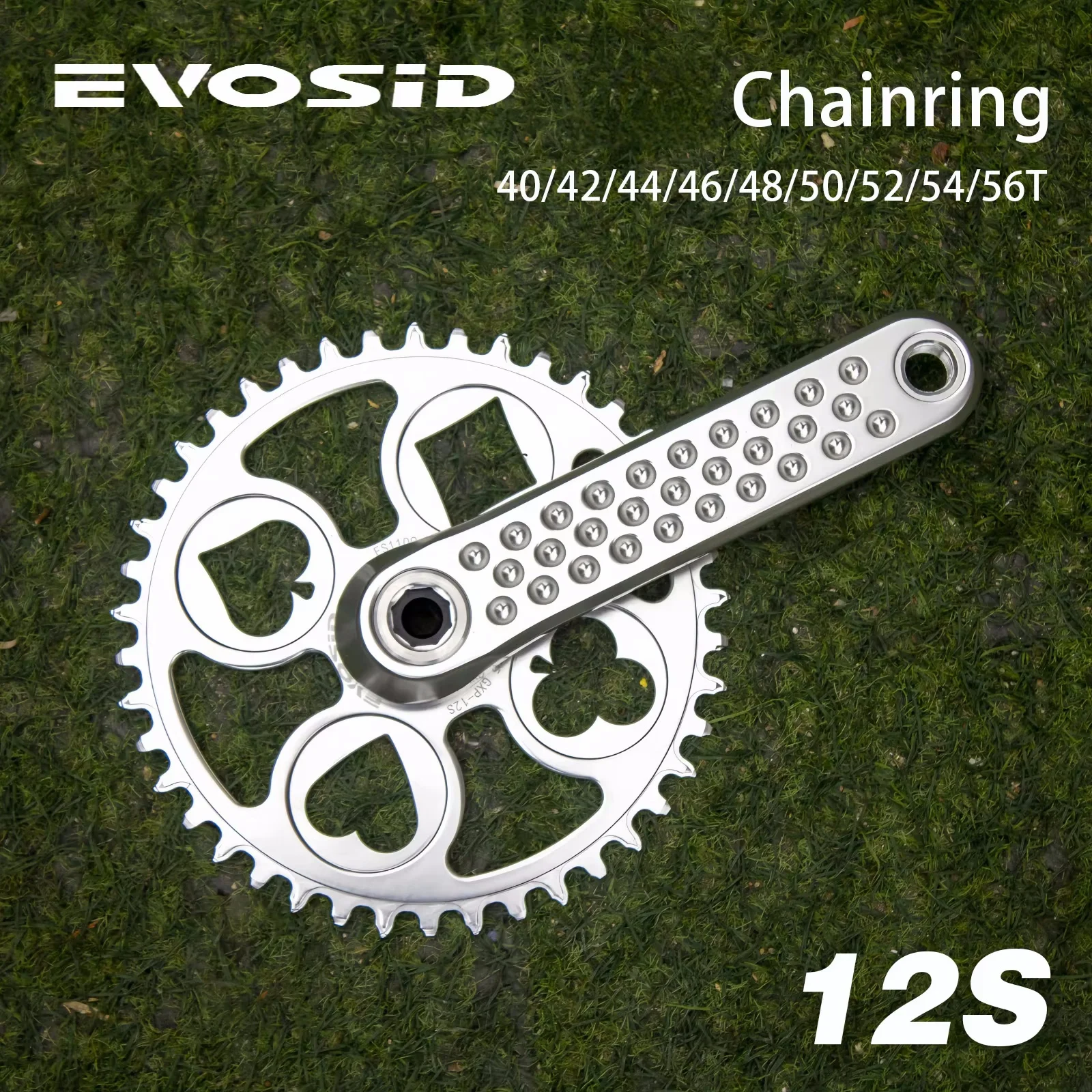 EVOSID Road Bicycle Chain Wheel 8-12Speed Crown Folding Bike Chainring 40/42/44/46/48/50T Narrow Wide SprocketWheel