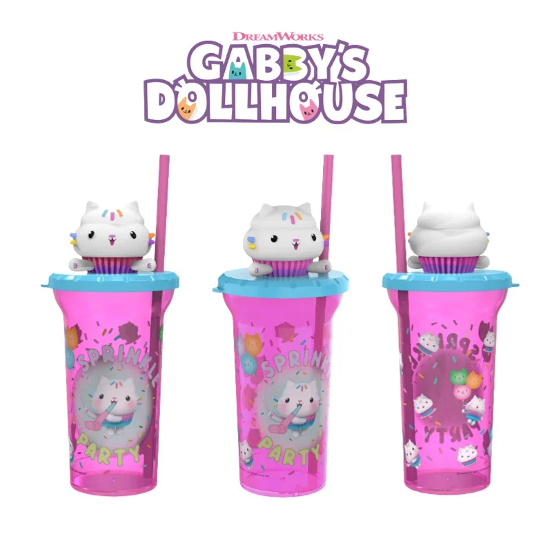 Gabby's Dollhouse Cartoon Water Bottle Tumbler Gabby's Cup Gabby's House Anime Accessories Girls Gift