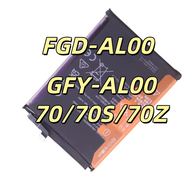 Replacement battery HB536896EFW Applicable to GFY-AL00 MGA-AL40 mobile phone battery 70Z lithium battery board 6000mah