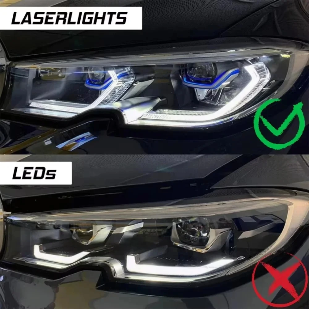 CSL Lemon Yellow DRL LED Module Fit For 2019-2022 BMW 3 Series G20 G21 320i 330i M340i 340iX Laser Headlight 63118496134 8496134 view 3