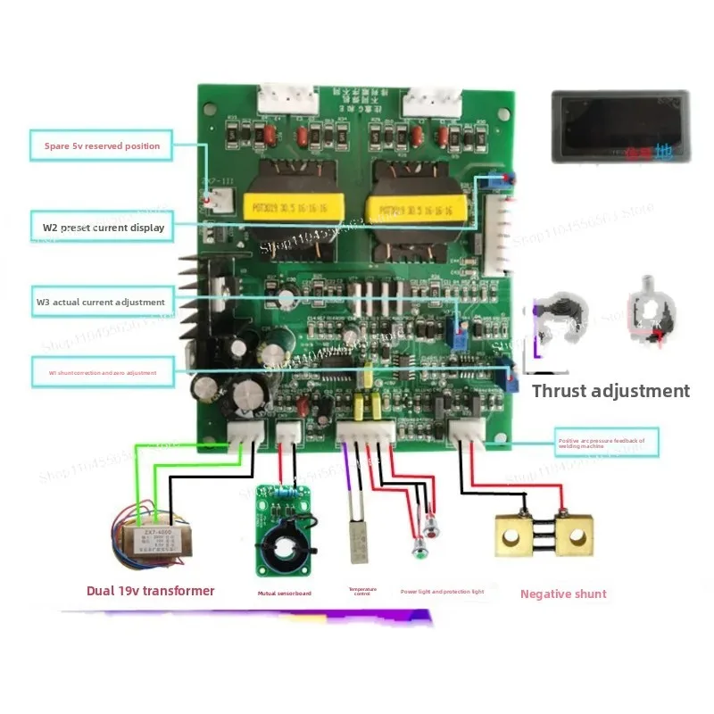 Main Control Board Inverter Circuit Board for ZX7-630 Welding Machine, Replacement Power Board Repair Part