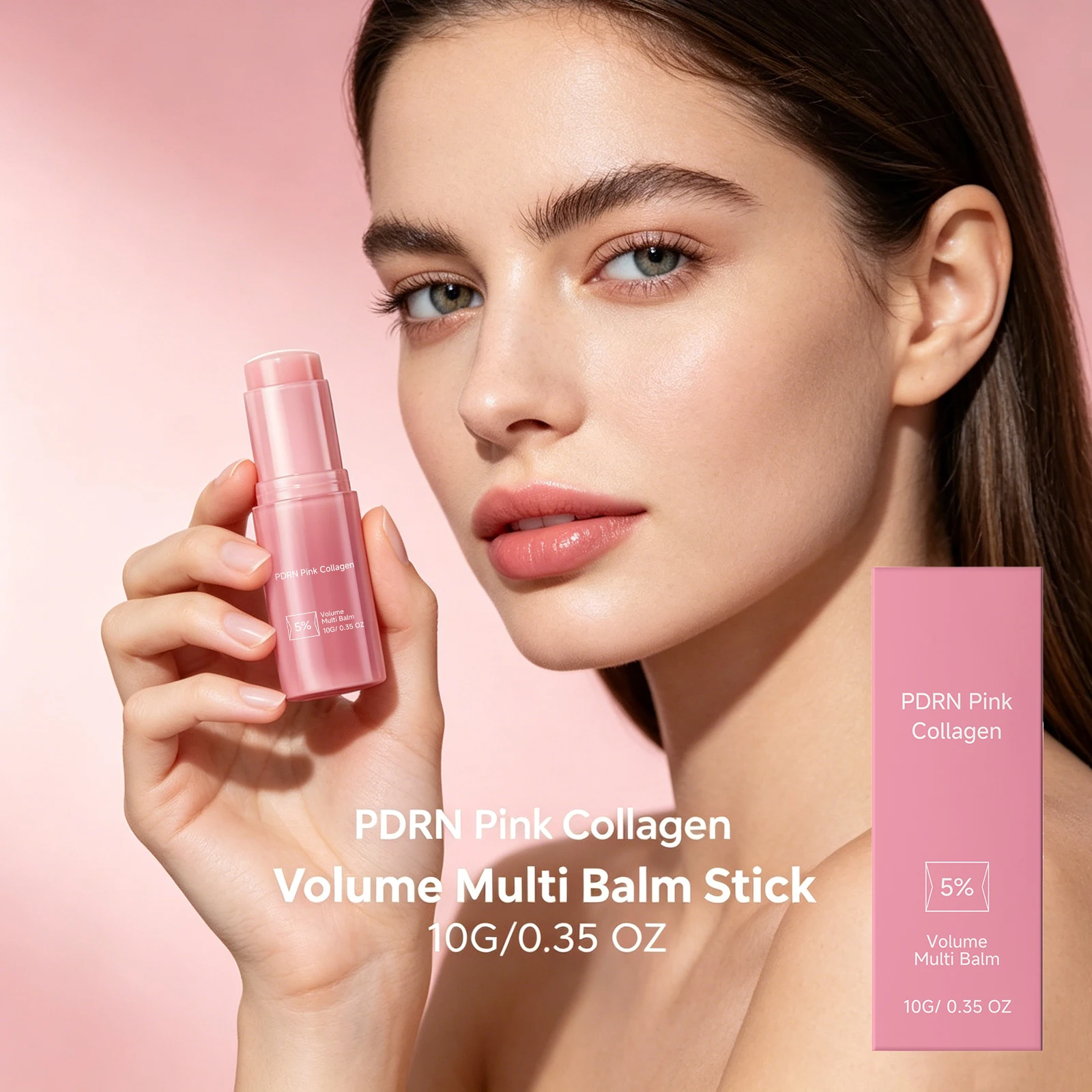 PDRN Collagen Multi Balm Revitalize Skin Improve Wrinkles Reduce Dryness Repair Skin Barrier Smooth Fine Lines Hydrating Stick