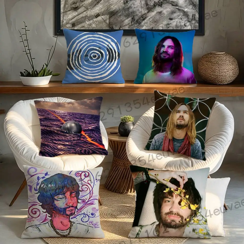 Tame Impala K-Kevin P-Parker Cushion Cover Pillowcase Upholstery Sofa Throw Pillow Home Decor Pillowcas