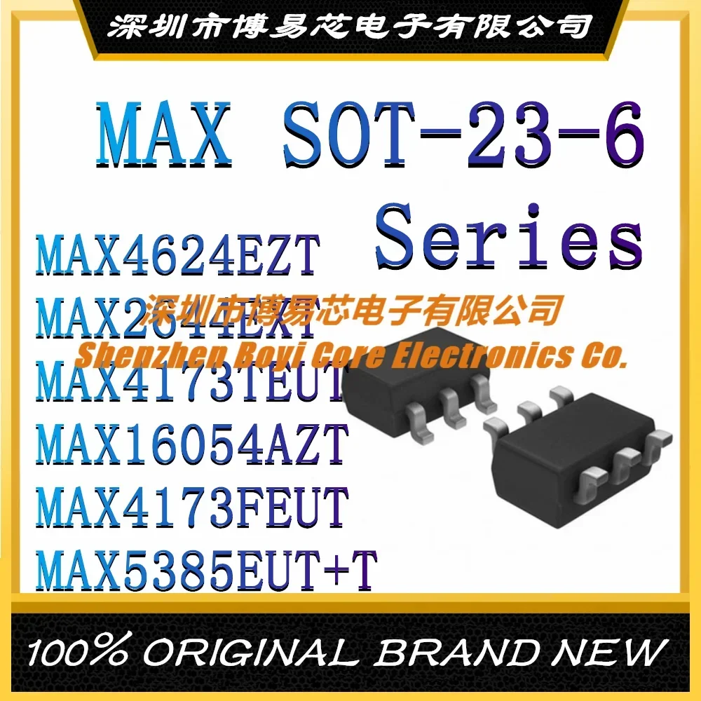 

MAX4624EZT MAX2644EXT MAX4173TEUT MAX16054AZT MAX4173FEUT MAX5385EUT+T SOT23-6 New Original Genuine