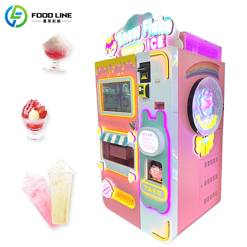 Custom Ice Cream Vending Machine Half Automatic Ice Cream Vending Machine Full Automatic Automatic Ice Vending Machine