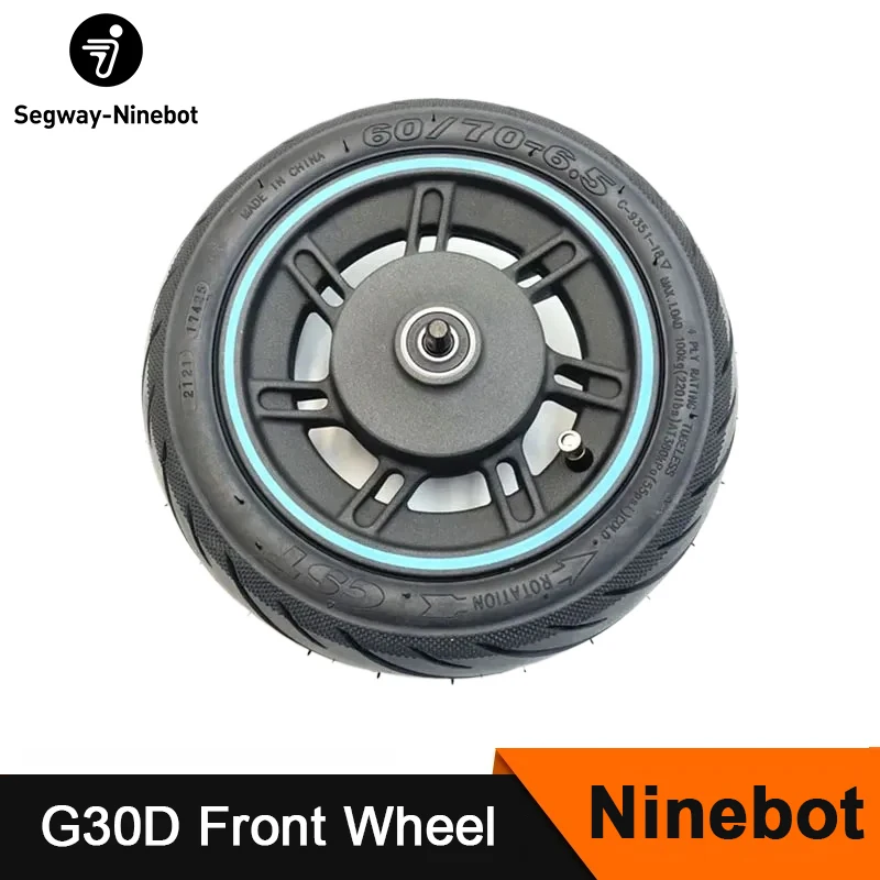 

Original Front Wheel For Ninebot by Segway MAX G30D Electric Scooter KickScooter Skateboard Front Wheel Replacements Parts