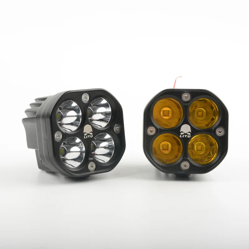 Auto Spare Parts 3 Inch 40W Combo Beam Auxiliary Fog Lamp LED Work Light Cube Pod Lights SUV 4WD Truck Cars