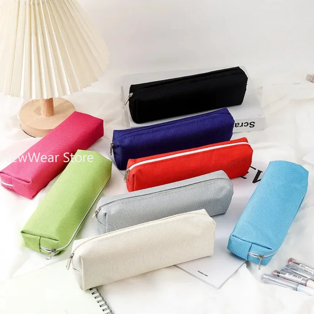 

Pencil Cases Bag Stationery Holder Case Storage Box Zipper Pencil Pouch Student School Supplies Storage Pouch Makeup Pouch Purse