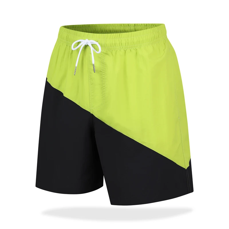 Nuevos pantalones cortos de playa transpirables para hombre, moda de verano, cómodos, versátiles, sueltos e informales, pantalones cortos deportivos de seda helada para surf en la playa