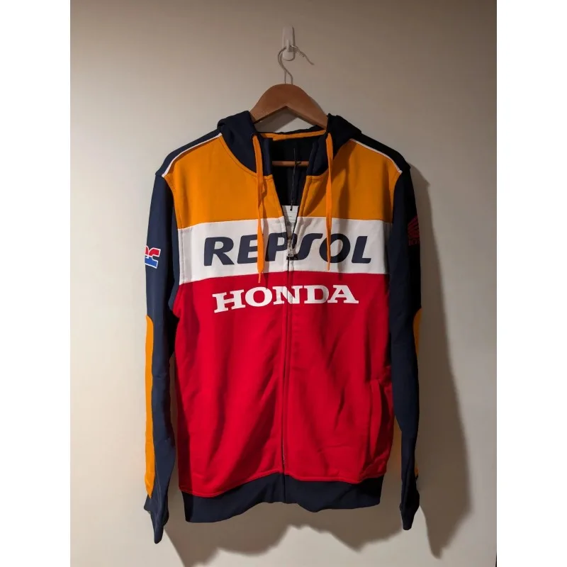 

2025 Men's Sportswear Honda Wing Printed Hoodie Sportswear Men's Running Fitness Top Men's Clothing